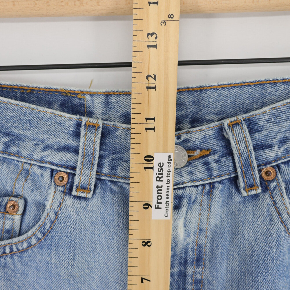 Vintage Levis 505 Jeans Mens 30x30 Blue Regular Fit Straight Leg Made In USA - Picture 10 of 14